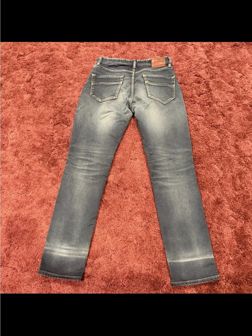 Jack & Jones Slim Straight Washed Blue Jeans
